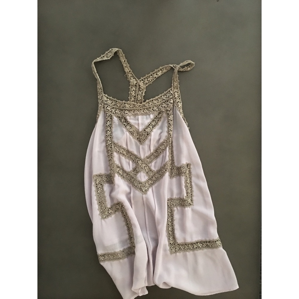 Price dropped: Lacy racerback shirt